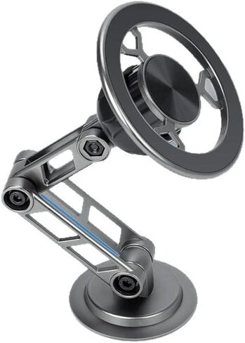 Magnetic Phone Holder for Your Car, Suction Phone Mount, Car Interior Accessories, Compatible with iPhone 17 16 15 & Android, Magnetic Suction Cup car Phone Holder with Navigation Support in Saudi Arabia