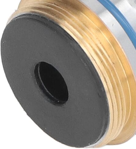 40X High Magnification Objective, Achromatic Microscope Objective 40X High Magnification 20.2mm Interface Standard RMS Silver for, Microscope Lenses in Saudi Arabia