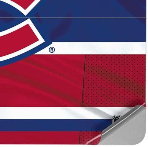 ملصق Skinit للكمبيوتر المحمول متوافق مع Surface Laptop Studio - تصميم جيرسي منزلي مرخص رسميًا من NHL Montreal Canadiens in Saudi Arabia