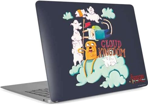 غلاف كمبيوتر محمول من Skinit متوافق مع جهاز MacBook Air 13in Retina (2018-2019) - تصميم Warner Bros Cloud Kingdom المرخص رسميًا in Kuwait