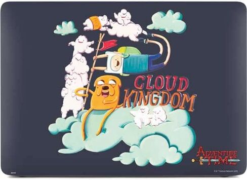 غلاف كمبيوتر محمول من Skinit متوافق مع جهاز MacBook Air 13in Retina (2018-2019) - تصميم Warner Bros Cloud Kingdom المرخص رسميًا in Kuwait