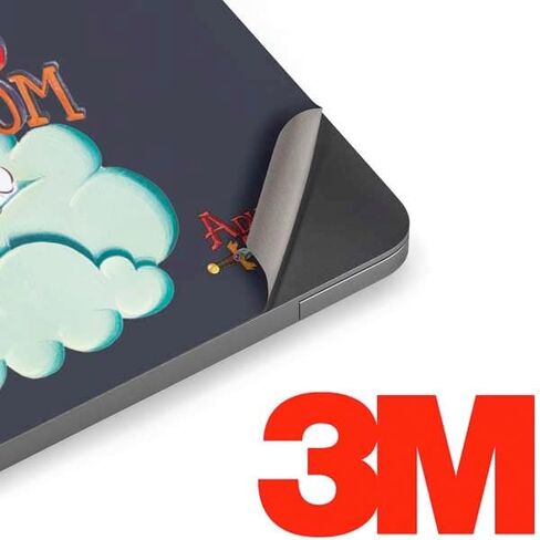 غلاف كمبيوتر محمول من Skinit متوافق مع جهاز MacBook Air 13in Retina (2018-2019) - تصميم Warner Bros Cloud Kingdom المرخص رسميًا in Kuwait
