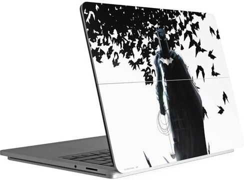Skinit Laptop Decal Skin Compatible with Surface Laptop Studio - Officially Licensed Warner Bros Batman and Bats Design in Saudi Arabia