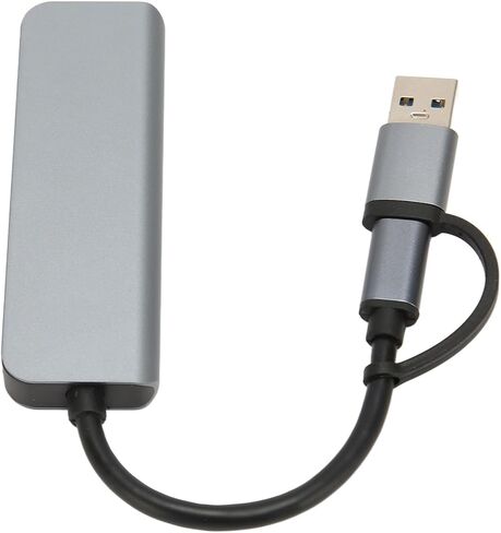 USB Hub, 4 in 1 5Gbps USB C to USB 3.0 Hub Splitter, USB Hub Extender USB3.0 Dongle for for OS, default in Saudi Arabia