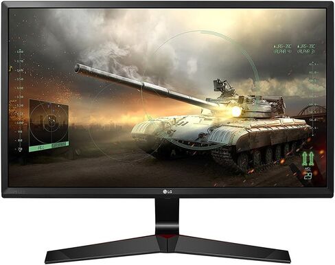LG 27MP59G-P Gaming Monitor 27" Full HD (1920x1080) IPS Display, 1ms Blur Reduction, AMD FreeSync, On Screen Control - Black in Saudi Arabia