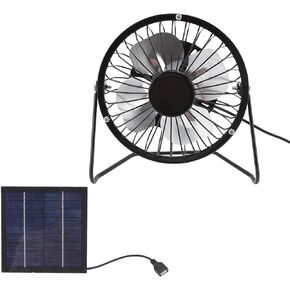 Solar Panel Fan in Saudi Arabia