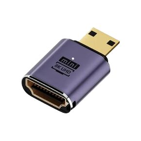 محول متوافق مع HDMI 90 270 DeGrrie الزاوية اليمنى ذكر إلى أنثى محول 8K C0innector محول صغير/مايكرو HDMI متوافق in Kuwait