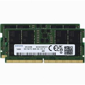 Samsung 32GB (2x16GB) DDR5 5600MHz PC5-44800 SODIMM 1Rx8 Single Rank CL46 1.1v 262pin Non-ECC M425R2GA3BB0-CWM Laptop Notebook RAM Memory Upgrade in Saudi Arabia