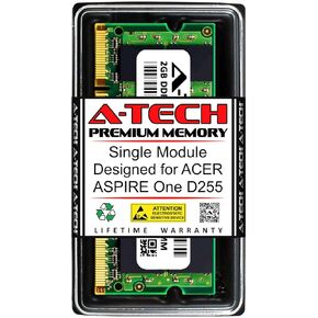ذاكرة الوصول العشوائي A-Tech بسعة 2 جيجابايت لجهاز ACER Aspire ONE D255 | وحدة ترقية الذاكرة DDR2 667 ميجاهرتز SODIMM PC2-5300 ذات 200 دبوس غير متوافقة مع نظام تصحيح الأخطاء (ECC) in Kuwait