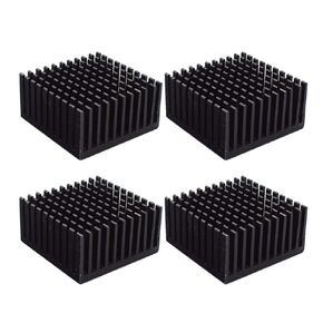 4PCS 40x40x20mm Aluminum Chipset Heatsink Radiator Heat Sink Cooling Fin with for 3M Tape for CPU LED Power Active Thermal Conductive Double Sided Tape in Kuwait