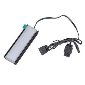 Desktop Memory Cooling Vest 5V RGB Motherboard Synchronous Radiator Aluminum Heatsink Cooler AluminumAlloy GPU Heatsink with RGB Lighting Video Card Cooling Vest Radiator Aura-SYNC Desktop PC in Kuwait
