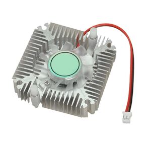 Aluminum Heatsink with Fan for 1W 3W 5W 10W High Power Computer CPU Graphics Heatsink Cooler 5.5cm Hole Spacing Radiator Heat Sink in Kuwait