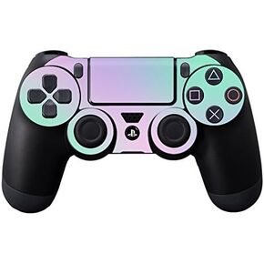 غلاف MightySkins متوافق مع وحدة تحكم Sony PS4 - كوتون كاندي | غطاء ملتف واقٍ ومتين وفريد ​​من نوعه من الفينيل | سهل التطبيق والإزالة وتغيير الأنماط | صنع في الولايات المتحدة الأمريكية in Kuwait