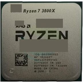 R 7 3800X R7 3.9 GHz 7NM L3 = 32M 100-000000025 105W ثمانية النواة ستة عشر موضوع معالج وحدة المعالجة المركزية المقبس AM4 in Kuwait