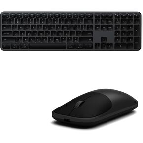 Satechi Slim EX3 Full-Size Wireless Keyboard with Numpad & Slim EX Wireless Mouse - Space Black in Saudi Arabia
