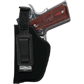Uncle Mike's Inside-the-Pant Holster w/Retention Strap ITP Holster Black Size 10, LH, w/Ret Strap, Clam 76102 in Kuwait