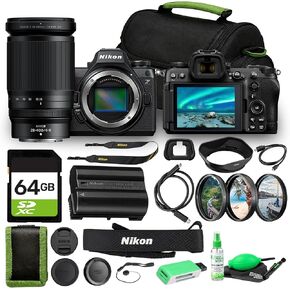 Nikon Z6 III FX Mirrorless Camera 24.5MP Bundle | For Photography & Video | 24.5MP Mirrorless Camera + 64GB Memory Card + Cleaning Kit + Filter Kit in Kuwait