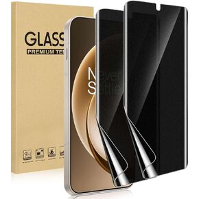 for OnePlus 15 Privacy Screen Protector, Matte Flexible Soft Film, Case Friendly, Support Fingerprint Unlock, Full Adhesive Hydrogel Film [2 Pack], Anti Spy Privacy Protector for OnePlus 15 5G in Saudi Arabia