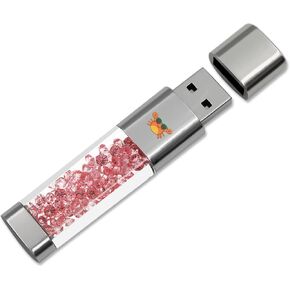 محرك فلاش USB سعة 64 جيجابايت، عصا تخزين لحفظ الصور للذاكرة الخارجية من Techkey للصور/الفيديو/موفر البيانات/النسخ الاحتياطي V1.82 عالي السرعة للإبهام/القفز/محركات الأقراص الصلبة - الخشخاش in Kuwait