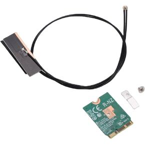 محول PUSOKEI WiFi 6E، شريحة MT7920 ثنائي النطاق 2.4 جيجا هرتز 5 جيجا هرتز 1800 ميجا بت في الثانية NGFF M.2 بطاقة شبكة الكمبيوتر المحمول مع BT5. دعم MU MIMO، لواجهة Win 10 11 لأجهزة الكمبيوتر المحمولة M2 2230 A E in Kuwait