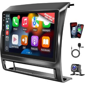 Naifay 8Core Android 12 Stereo for Toyota Tacoma 2005-2015 ترقية الراديو مع 5G WiFi/CarPlay اللاسلكي/Android Auto/شاشة تعمل باللمس/ملاحة GPS/بلوتوث/راديو FM/كاميرا احتياطية AHD/ميكروفون (2G+32G) in Kuwait
