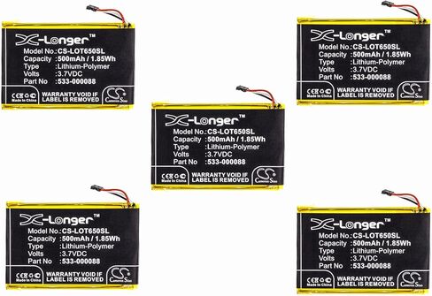 (5 Pack) XSP Battery for LOGITECH MX Master Touchpad T650 PN 1506 533-000088 HB303450 in Saudi Arabia