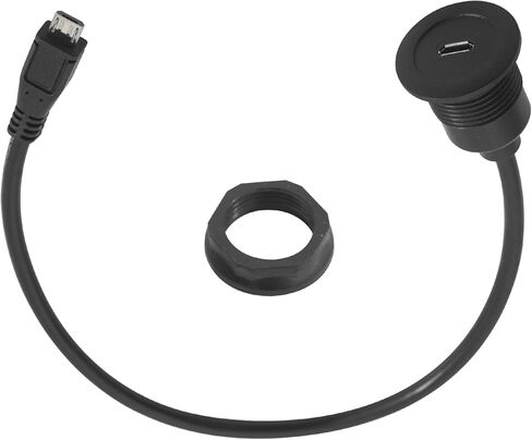 كابل تمديد PENGLIN Micro USB، كابل توصيل Micro USB 2.0 ذكر إلى أنثى، يدعم الشحن ونقل البيانات للسيارة/القارب/سطح المكتب (30 سم/11.8 بوصة) in Kuwait