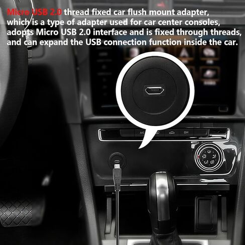 كابل تمديد PENGLIN Micro USB، كابل توصيل Micro USB 2.0 ذكر إلى أنثى، يدعم الشحن ونقل البيانات للسيارة/القارب/سطح المكتب (30 سم/11.8 بوصة) in Kuwait