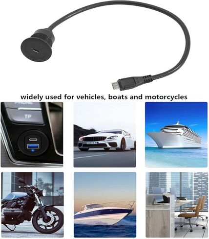 كابل تمديد PENGLIN Micro USB، كابل توصيل Micro USB 2.0 ذكر إلى أنثى، يدعم الشحن ونقل البيانات للسيارة/القارب/سطح المكتب (30 سم/11.8 بوصة) in Kuwait