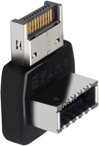 Right Angle USB Type E Adapter USB3.1 Type E Header Converters 90 Degree Steering in Saudi Arabia