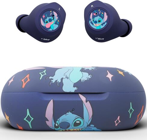 سماعات أذن iJoy Lilo and Stitch Stuff بلوتوث اللاسلكية | مجموعة هدايا ليلو وستيتش مع 3 مجموعات من سماعات البلوتوث in Kuwait