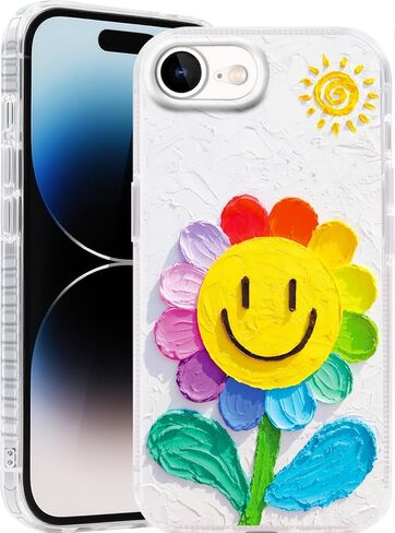 متوافق مع حافظة iPhone 17، مع [واقي مضاد للصدمات] [حماية الكاميرا] غطاء هاتف جمالي لطيف على شكل فراشة مضاد للأصفر غطاء نحيف ناعم للنساء والفتيات - أرجواني in Saudi Arabia