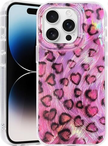 Compatible with iPhone 17 Case,with [Shockproof Protective][Camera Protection] Cute Butterfly Aesthetic Phone Cover Anti-Yellowing Soft Slim Cover for Women Girl-Purple in Saudi Arabia