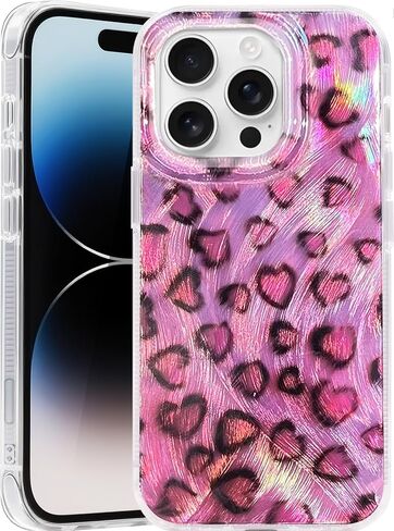 Compatible with iPhone 17 Case,with [Shockproof Protective][Camera Protection] Cute Butterfly Aesthetic Phone Cover Anti-Yellowing Soft Slim Cover for Women Girl-Purple in Saudi Arabia
