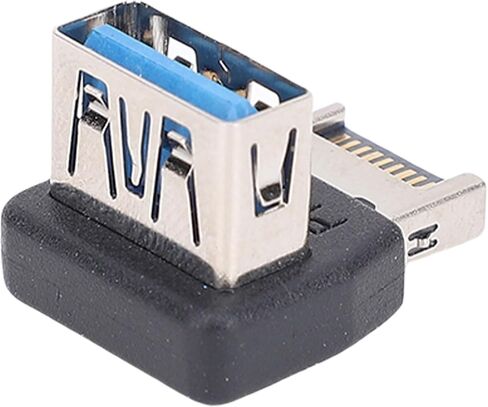 Yoidesu Type E. USB3.2 90 Degrees Adapter, USB3.2 Type E Przedsibiorstwo Panel Panel Plugin and Plain - Signal Transmission for Computer Motherboard (PH741A) in Saudi Arabia