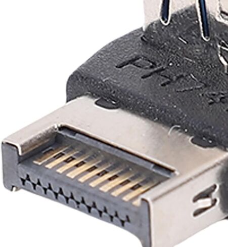 Yoidesu Type E. USB3.2 90 Degrees Adapter, USB3.2 Type E Przedsibiorstwo Panel Panel Plugin and Plain - Signal Transmission for Computer Motherboard (PH741A) in Saudi Arabia
