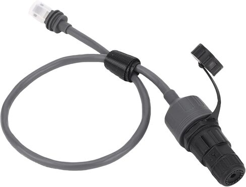 محول إيثرنت مستطيل SPX إلى RJ45 كابل مقرنة ذكر إلى أنثى 24AWG IP68 مقاوم للماء لأداء مسطح عالي in Saudi Arabia