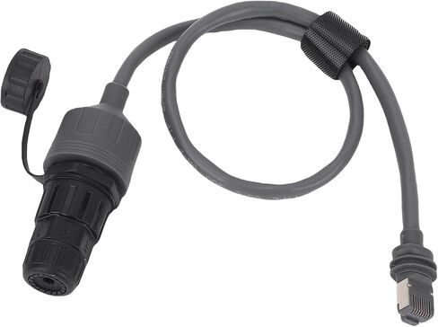 محول إيثرنت مستطيل SPX إلى RJ45 كابل مقرنة ذكر إلى أنثى 24AWG IP68 مقاوم للماء لأداء مسطح عالي in Saudi Arabia