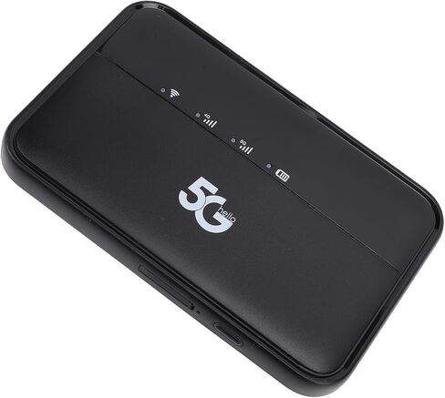 5G Wi Fi Mobile Hotspot, Worldwide High Speed WiFi6 Hotspot for Travel, IP54 & 10000mAh Rechargeable, Portable Unlocked Gigabit Router with Nano SIM Card Slot in Saudi Arabia