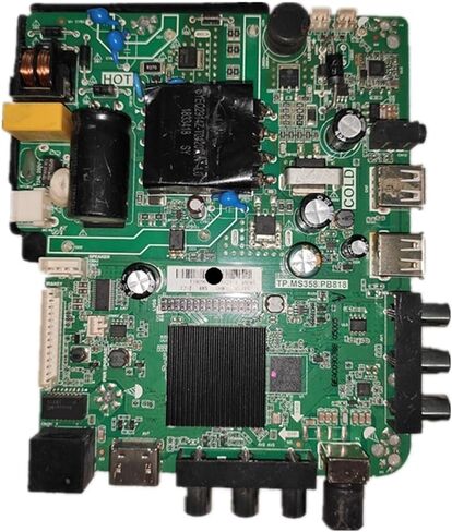 للوحة الأم للتلفزيون TP.MS358.PB818 4-core WiFi Universal 512m+4gجهاز تحكم عن بعد متوافق مع شاشات LED المختلفة (1366x768) in Kuwait