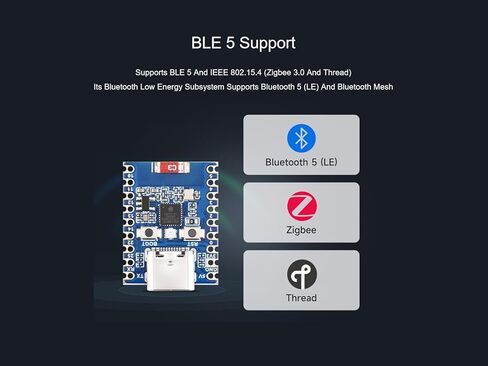 لوحة تطوير صغيرة ESP32-H2-Zero، تعتمد وحدة ESP32-H2FH4S مع معالج 96 ميجاهرتز، ودمج IEEE 802.15.4 (Zigbee 3.0 والخيط) وBLE 5، فلاش 4 ميجابايت، يدعم ESP-IDF، Arduino IDE in Saudi Arabia