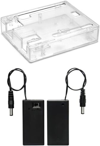 حامل بطارية Gikfun 9v وحافظة Uno R3 متوافقة مع Arduino UNO R3 DIY in Kuwait