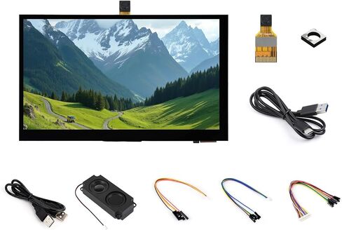 ESP32-P4-WIFI6 لوحة تطوير شاشة تعمل باللمس IPS مقاس 7 بوصات مع كاميرا OV5647، استنادًا إلى ESP32-P4 وESP32-C6 دقة 1024 × 600 شاشة تعمل باللمس بخمس نقاط تدعم Wi-Fi 6 / Bluetooth 5 (LE) in Kuwait