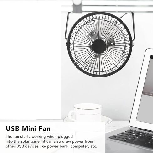 Solar Panel Fan in Saudi Arabia