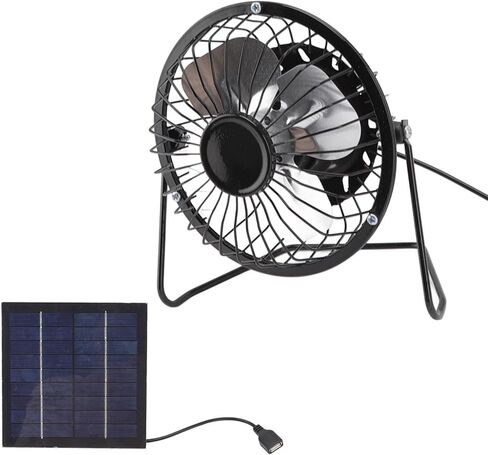 Solar Panel Fan in Saudi Arabia