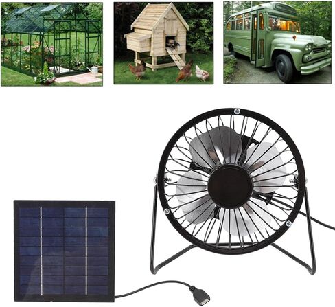 Solar Panel Fan in Saudi Arabia