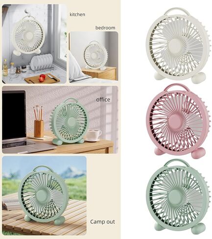 USB Fan Handheld Small Fan Fast Speed Air Circulation Portable Cooling for Travel Office Home in Saudi Arabia
