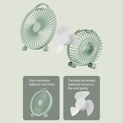 USB Fan Handheld Small Fan Fast Speed Air Circulation Portable Cooling for Travel Office Home in Saudi Arabia