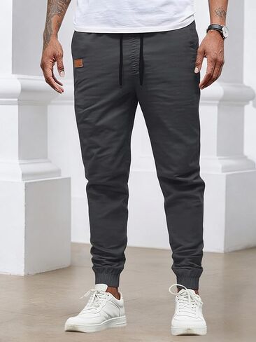 سراويل البضائع الرجالية تشينو جوجرز حك تمتد عادية المشي لمسافات طويلة في الهواء الطلق Sweatpants السراويل in Saudi Arabia