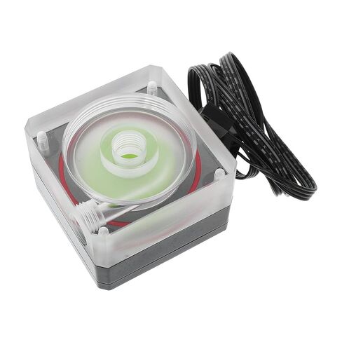 CPU Liquid Cooling Pump with Pwm Control, G1/4 Threaded Port, 500l/ Rate, Liquid Cooler for PC Water Cooling Systems, Compatible with Computer CPU Cooler Fans in Saudi Arabia